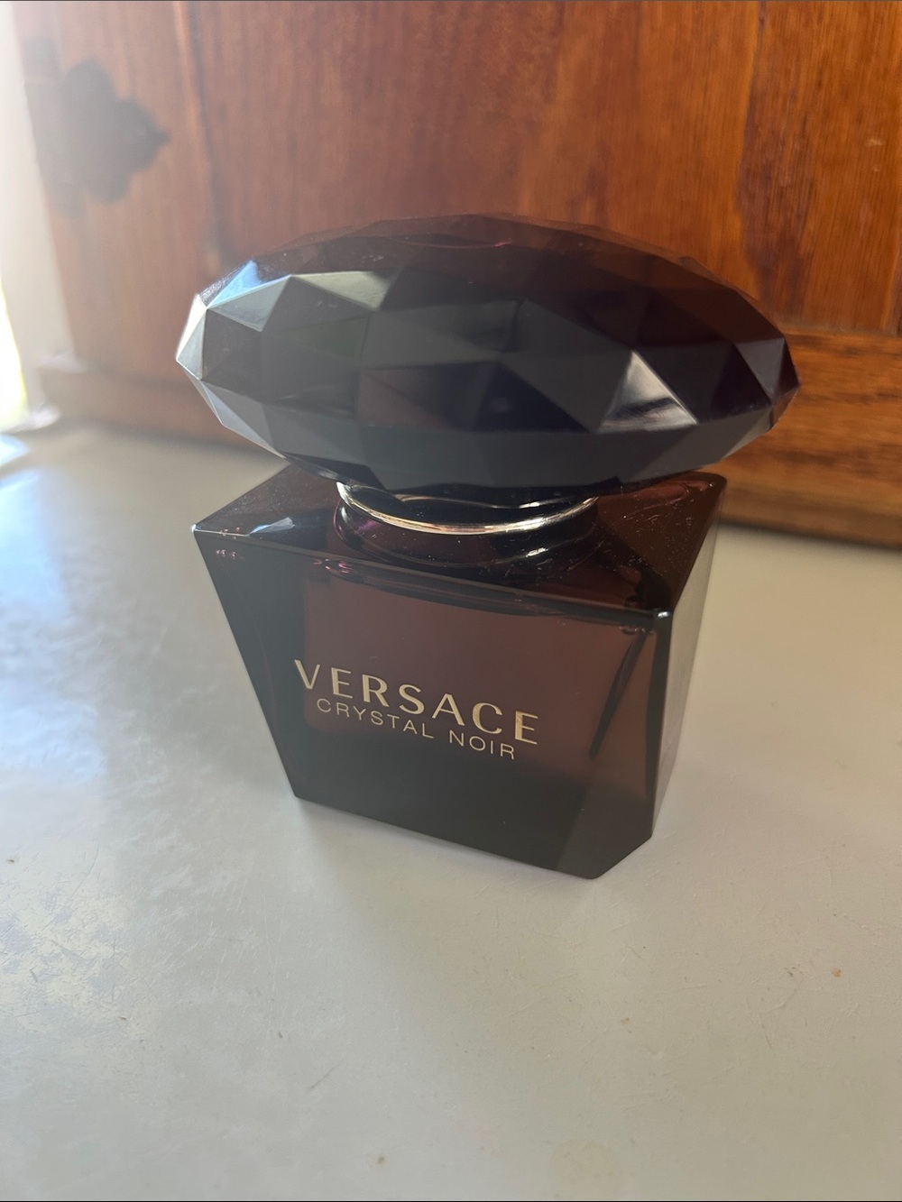 Versace Crystal Noir perfume - almost full